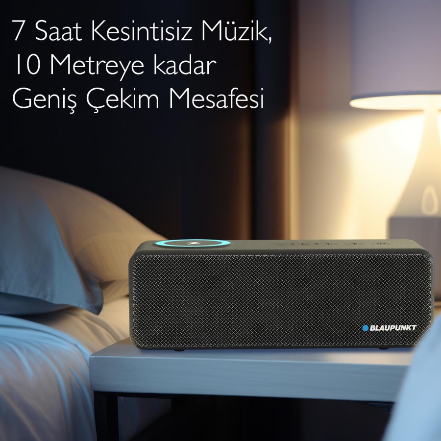 Blaupunkt LS250 Taşınabilir BT Speaker Hoparlör Siyah - 5