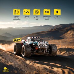 Corby Blasty Extreme CSG04 Uzaktan Kumandalı Yarış Arabası - 2