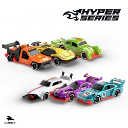 Corby Hyper Series CT101 Fırlatma Rampalı Metal Oyun Arabası Yeşil - 3