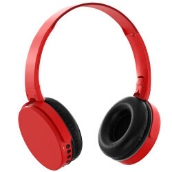 MF Product 0235 Kablosuz Kulak Üstü BT Kulaklık Kırmızı - 1