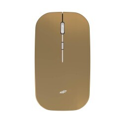 MF Product 0678 Hibrit BT & Wireless Pilli Kablosuz Mouse - Gold - 1
