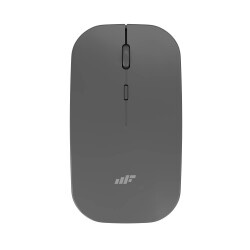 MF Product 0678 Hibrit BT & Wireless Pilli Kablosuz Mouse - Koyu Gri - 1