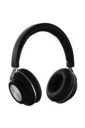 MF Product Acoustic 0125 Mikrofonlu Kulak Üstü Kablosuz BT Kulaklık Siyah - 1