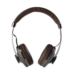 MF Product Acoustic 0233 Kablosuz Kulak Üstü BT Kulaklık Kahverengi - 1