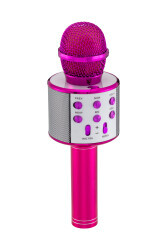 MF Product Acoustic 0255 Karaoke Mikrofon Pembe - MF PRODUCT