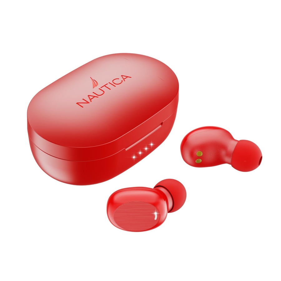 Nautica Buds T120 TWS Stereo Kablosuz Kulak İçi Kulaklık Kırmızı - 1