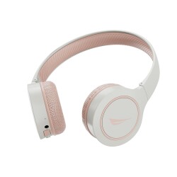 Nautica H120 Stereo Kablosuz BT Mikrofonlu Kulaküstü Kulaklık Beyaz Pembe - 4