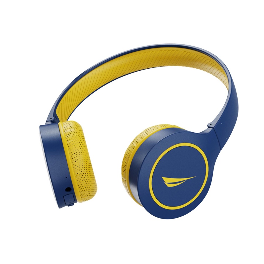Nautica H120 Stereo Kablosuz BT Mikrofonlu Kulaküstü Kulaklık Navy Sarı - 4