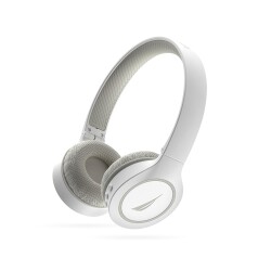 Nautica H120 Stereo Kablosuz BT Mikrofonlu Kulaküstü Kulaklık Beyaz - 1