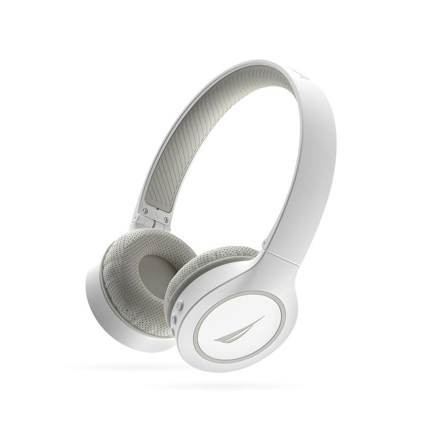 Nautica H120 Stereo Kablosuz BT Mikrofonlu Kulaküstü Kulaklık Beyaz - 1