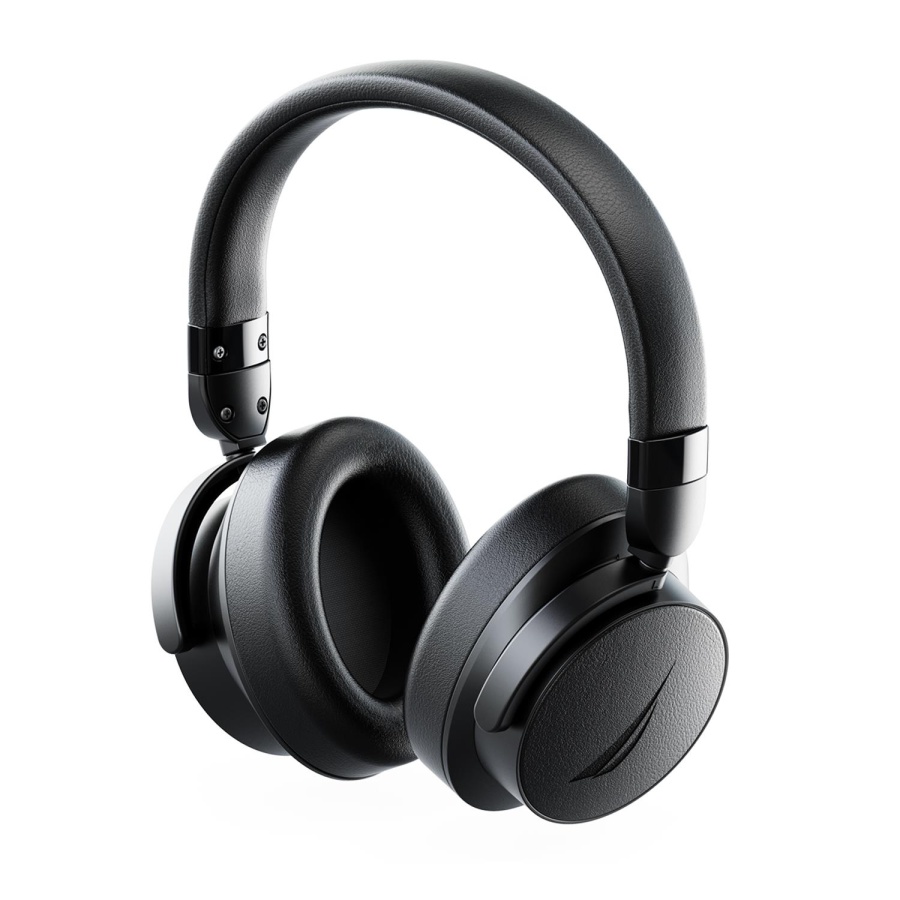 Nautica H400 Aktif Gürültü Önleyici ANC Kablosuz Bluetooth Kulaküstü Kulaklık Siyah - 3