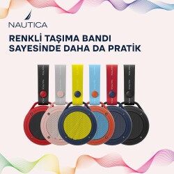 Nautica S20 Taşınabilir BT Speaker, Hoparlör, Ses Bombası Kırmızı Navy - 7