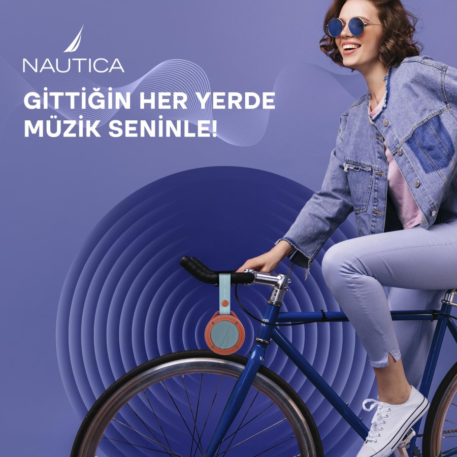 Nautica S20 Taşınabilir BT Speaker, Hoparlör, Ses Bombası Turuncu Mavi - 5