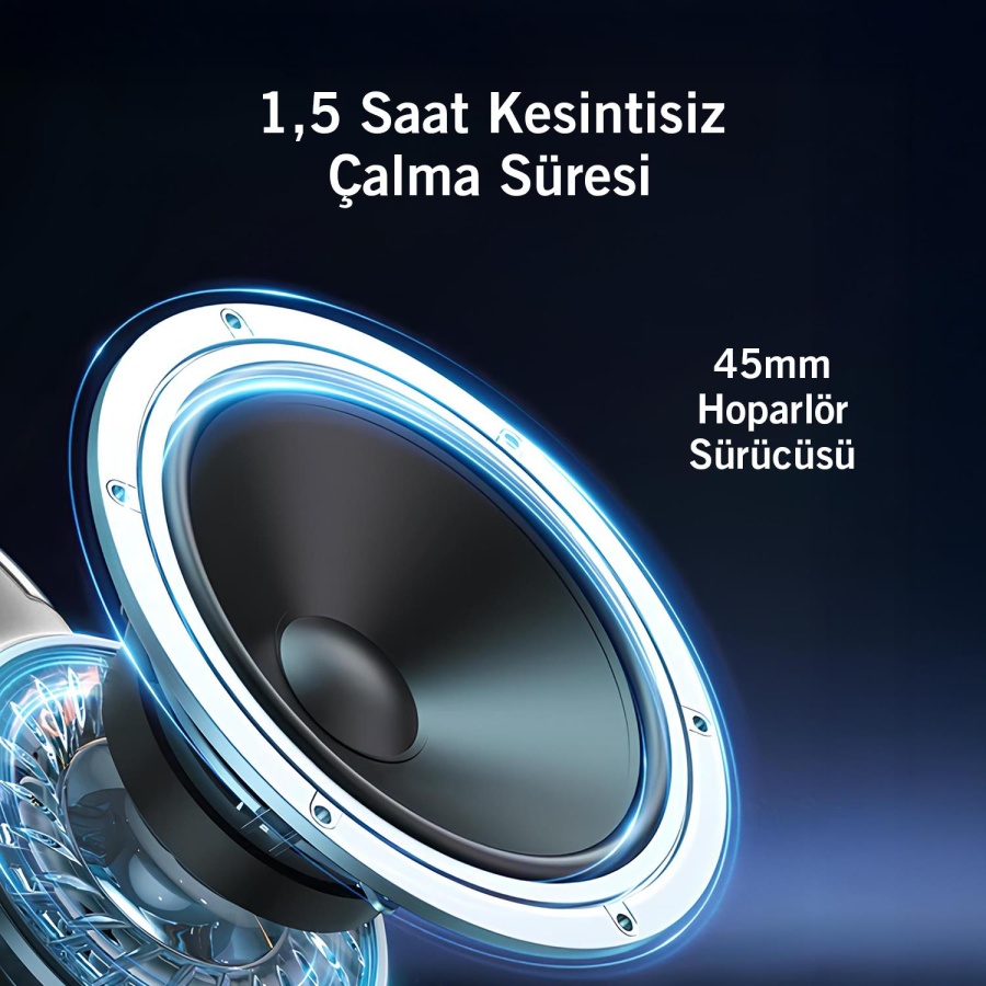 Nautica S30 Taşınabilir Şarjlı Kablosuz BT Hoparlör Siyah - 8