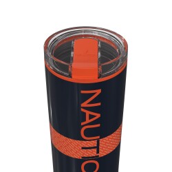 Nautica Sport Termos Paslanmaz Çelik 950 ml Navy Turuncu - 2