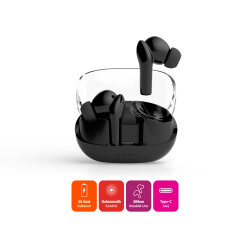 Polosmart FS100 TWS Kablosuz Kulaklık - Siyah - 2