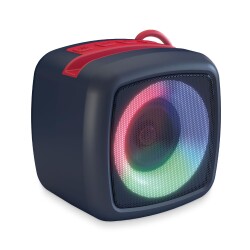 Polosmart FS81 Kablosuz Bluetooth Hoparlör 5W 1200mAh TWS Dual AUX TF USB Taşınabilir Speaker Navy - Polosmart