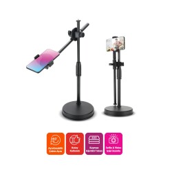 Polosmart PBS160 Masaüstü Tripod Siyah - 2