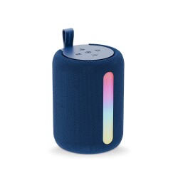 Polosmart PBS228 Işıklı Taşınabilir Kablosuz BT Speaker Hoparlör 1200 mAh Navy - 1