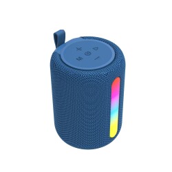Polosmart PBS228 Işıklı Taşınabilir Kablosuz BT Speaker Hoparlör 1200 mAh Navy - 2