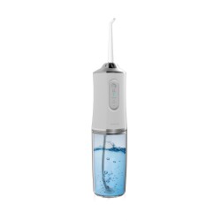 Polosmart PBS702 Şarjlı Ağız Duşu 3 Modlu 4 Yedek Başlık IPX6 Su Geçirmez Type-C Şarjlı Beyaz - 1