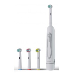 Polosmart PBS709 Pilli 4 Başlıklı IPX5 Diş Fırçası Beyaz - Polosmart