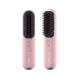 Polosmart PBS825 Şarjlı Mini Düzleştirici Tarak Pembe - 1