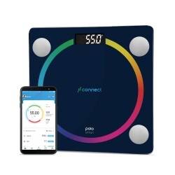 Polosmart PSC04 Connect Yağ Ölçer Akıllı BT Tartı Baskül - Lacivert - 1