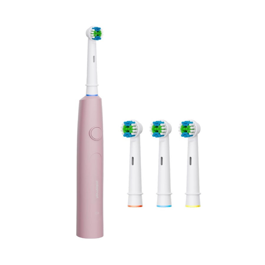 Polosmart PSC83 Şarjlı 5 Modlu IP67 Suya Dayanıklı Diş Fırçası Pembe - 1