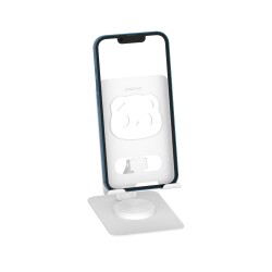 Polosmart PSM145 Telefon Tablet Standı 360° Ayarlanabilir 1000g Taşıma Kapasiteli Beyaz - Polosmart