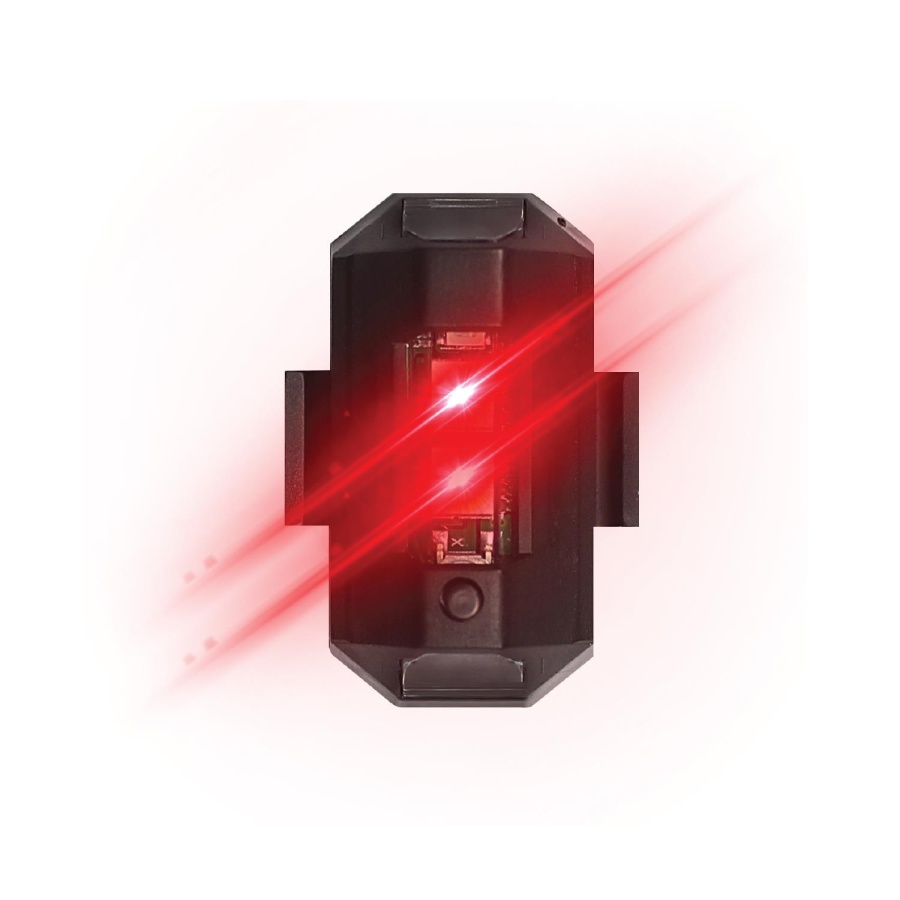 Space24 SPK01 Şarjlı 7 Renkli Led Flaşör Siyah - 1
